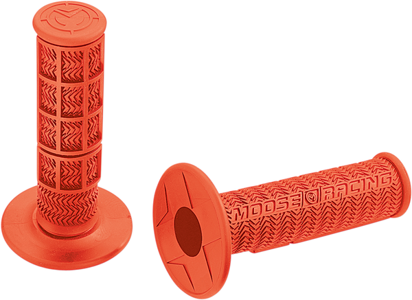 MOOSE RACING Flange Style Stealth Mx Grips Orange 