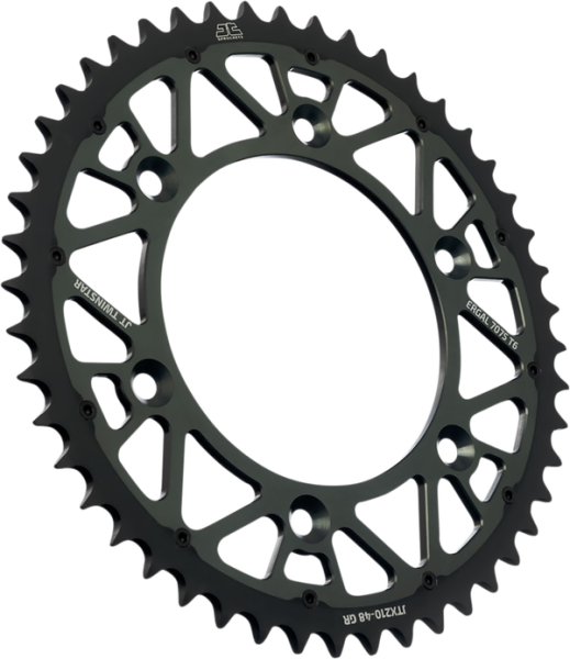 JT SPROCKETS Twinstar Rear Sprocket Graphite 