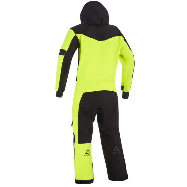 AMOQ Void V2 Monosuit Insulated Black/Hivis XS-2