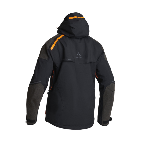 AMOQ Orbit Jacket Black/Orange XS-1