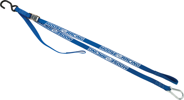 MOOSE RACING Carabiner Tie-downs Blue 