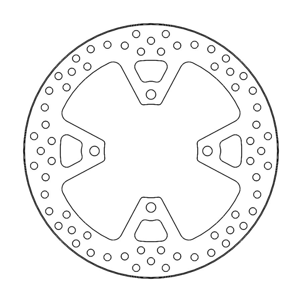 Halo Series Fixed Rotor Silver