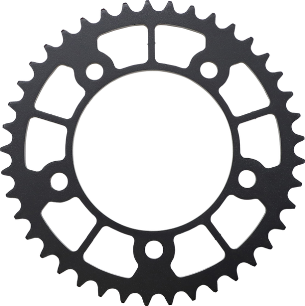 MOOSE RACING Steel Rear Sprocket Black, Zinc Plated -0