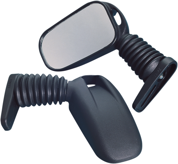 Deluxe Arctic Aws Mirrors Black