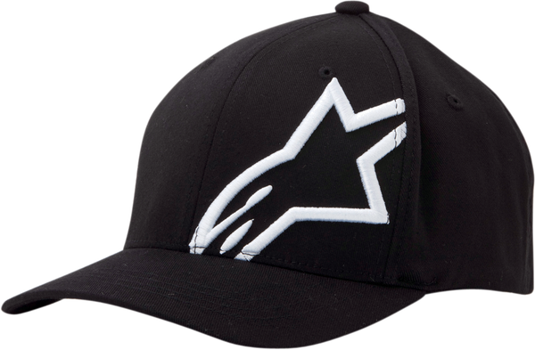 Sapca ALPINESTARS Corp Shift 2 Curved Brim Black/White-619238fa84595208d57099962db27b1a.webp