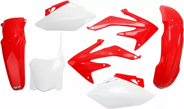 Full Body Replacement Plastic Kit Red, White-2