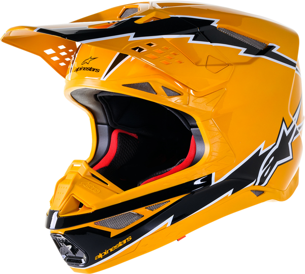 Casca Alpinestars Supertech M10 Ampress Black/Yellow-2