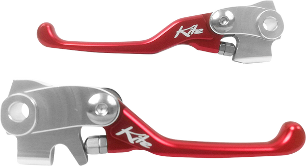 Unbreakable Pivot Clutch And Brake Levers Red-0