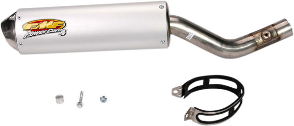 Powercore 4 Slip-on Muffler Silver-0