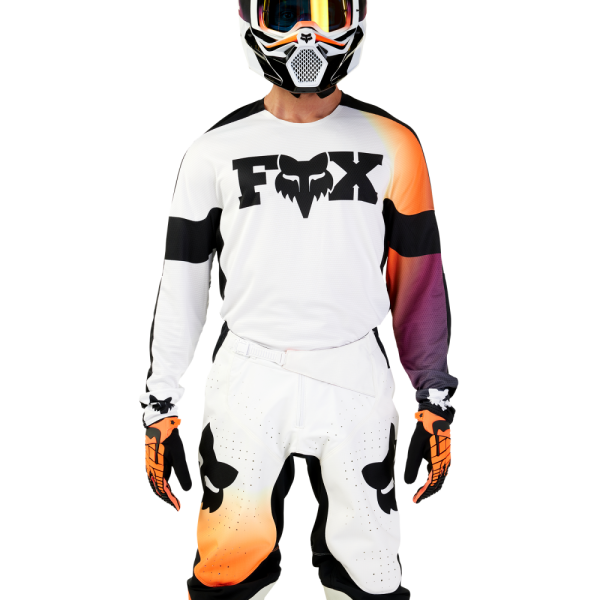 Tricou Moto Fox 360 Streak Alb-1