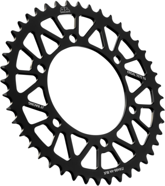 JT SPROCKETS Racelite Aluminum Rear Sprocket Black 