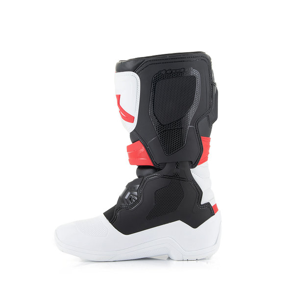 Cizme Copii Alpinestars Tech 3s White/Black/Red-2