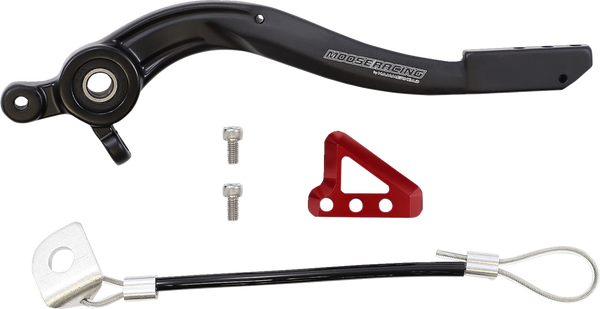 MOOSE RACING Brake Pedal Black, Red -63329009a45feb727d9670dc33776565.webp