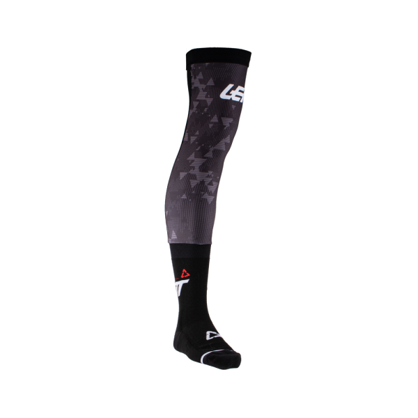 Sosete Lungi Leatt Gaiters Zebra Black/Graphite