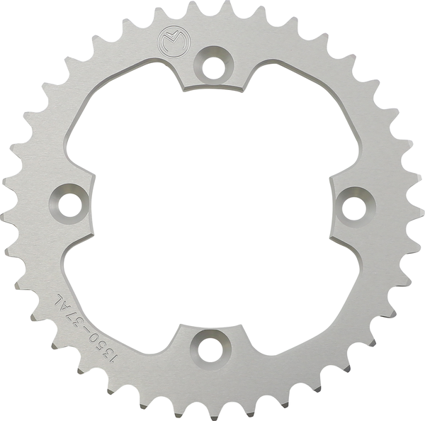 MOOSE RACING Aluminum Rear Sprocket Atv Silver -1