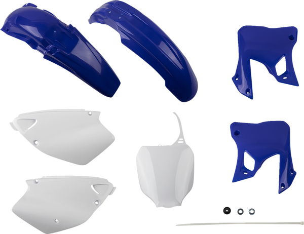 Full Body Replacement Plastic Kit Blue, White-2