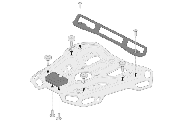 Adapter Kit For Adventure Racks Black-1