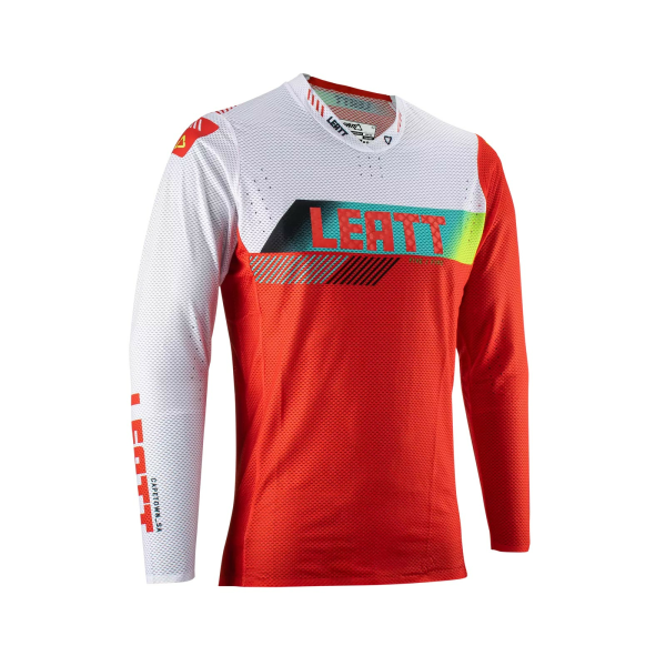 Tricou Leatt 5.5 Ultraweld Red White/Red-0