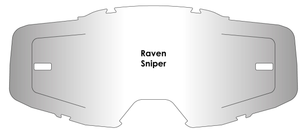 Lentila AirScreen Raven Sniper Clear-0