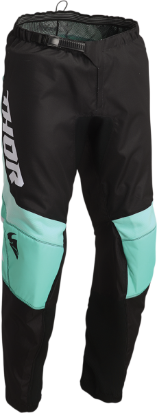 Pantaloni copii Thor Sector Chev Black/Mint-3