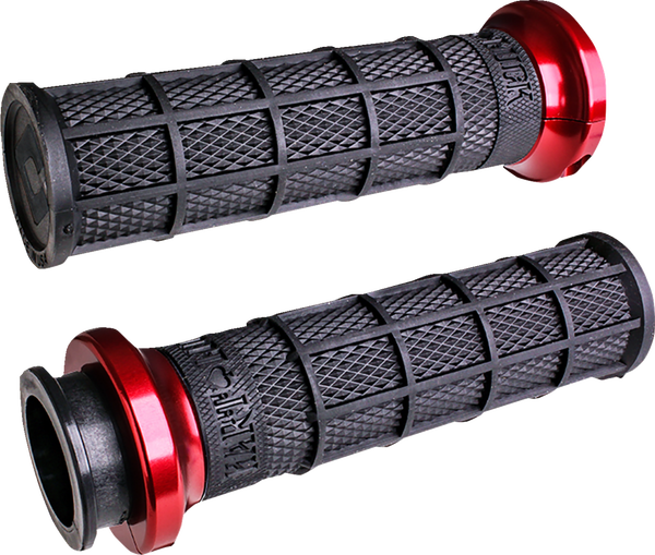 Indian Hart-luck Signature V-twin Lock-on Grips Black-66ac19323492cd46ff712e17bf720e97.webp