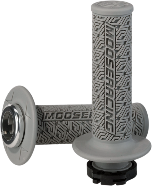 MOOSE RACING 36 Series Clamp-on Grips Gray, Silver -6729004dba368e9eb05710f3926857dd.webp