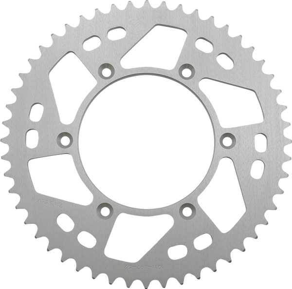 MOOSE RACING Rear Aluminum Sprocket Silver -678d8a4a823abda513d2e716b2630cbb.webp