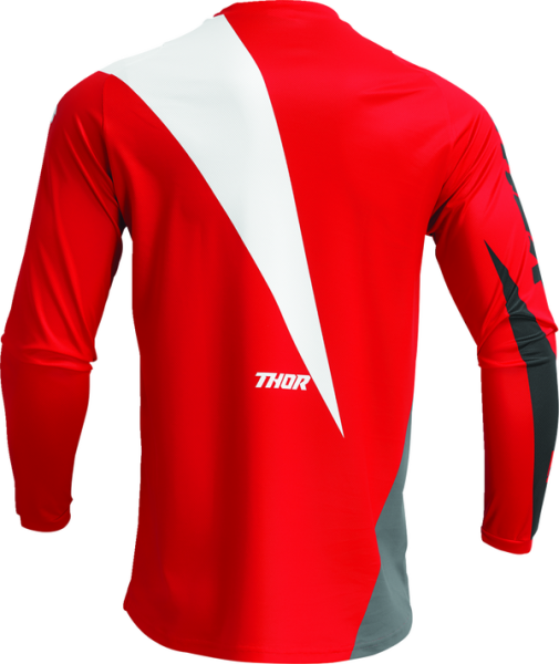 Tricou Copii Thor Sector Edge Red/White-6