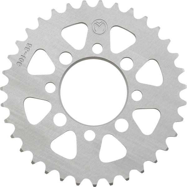 MOOSE RACING Aluminum Rear Sprocket Atv Silver 