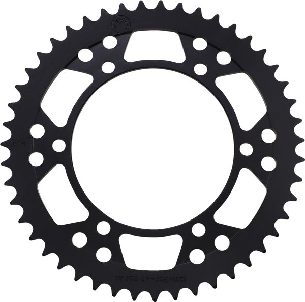 MOOSE RACING Rear Aluminum Sprocket Black -68ae499b3a404d9521defde0a092bb40.webp