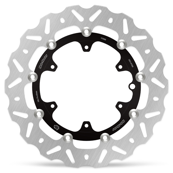 Nitro Series Brake Disc Black, Silver-0