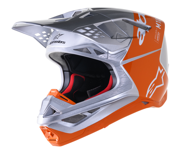 Casca Alpinestars Supertech M10 Flood Orange-2