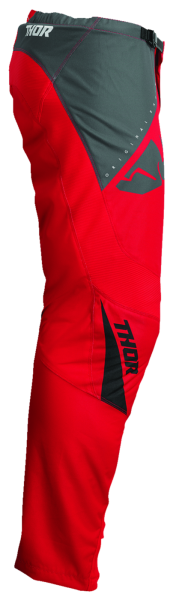 Pantaloni Thor Sector Edge Red/White-5