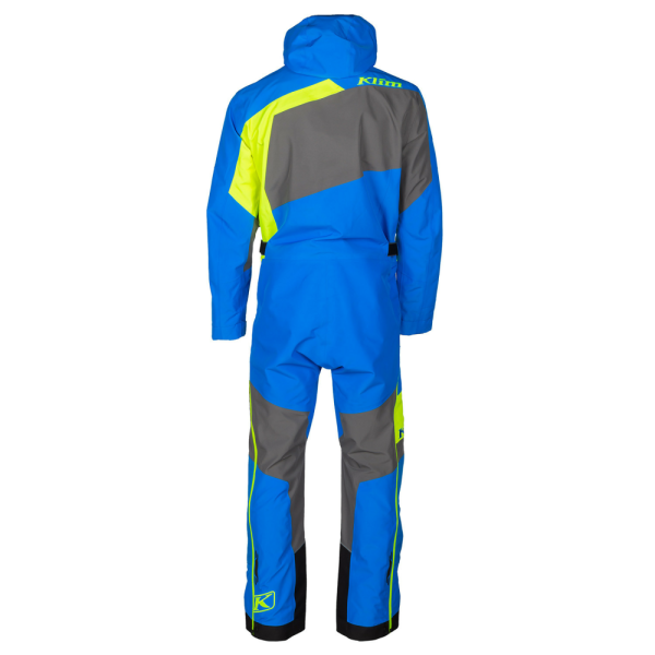 Combinezon Snowmobil Klim Ripsa Electric Blue Lemonade - Hi-Vis Non-Insulated-0