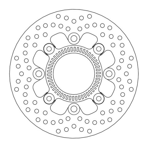 Halo Series Rear Rotor Stainless Steel