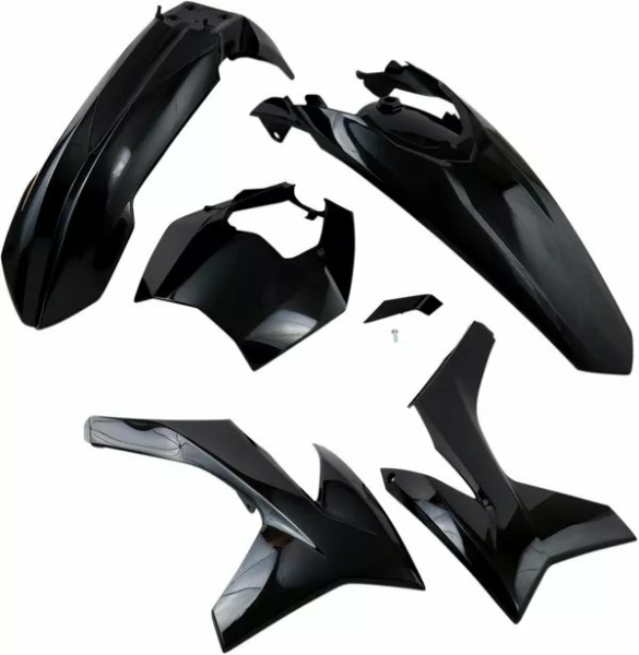 Full Body Replacement Plastic Kit Black-1