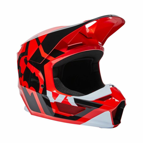 Casca Fox V1 Lux Fluo Red-5