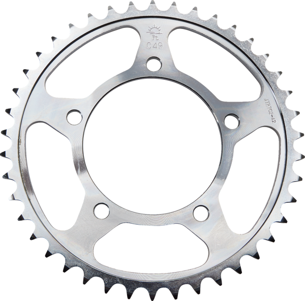 JT SPROCKETS Steel Rear Sprocket Natural 