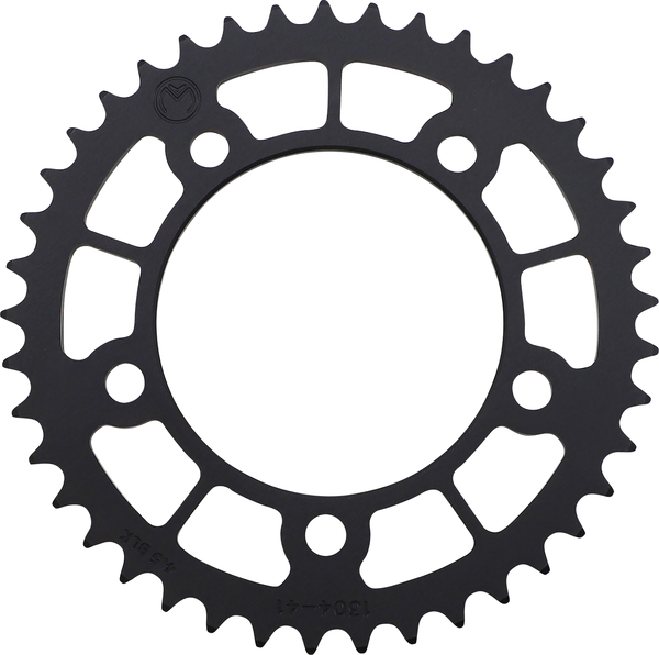 MOOSE RACING Rear Aluminum Sprocket Black -0