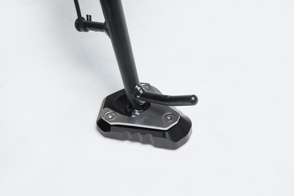 Sidestand Foot Extension Black, Silver