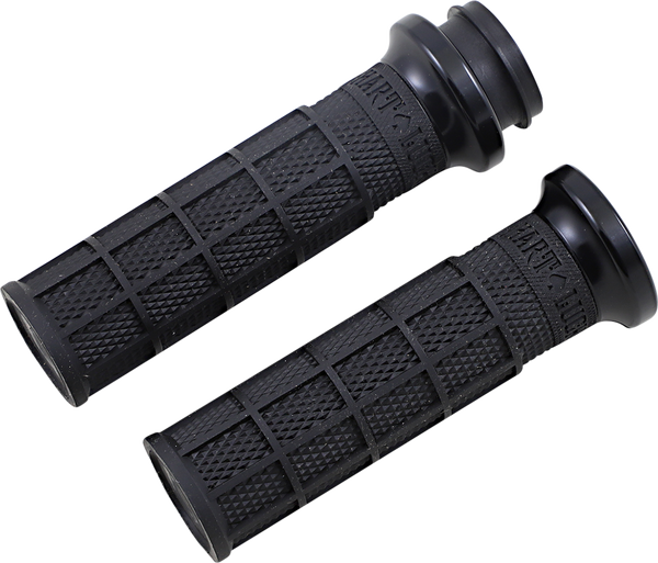 Harley Hart-luck Signature V-twin Lock-on Grips Black