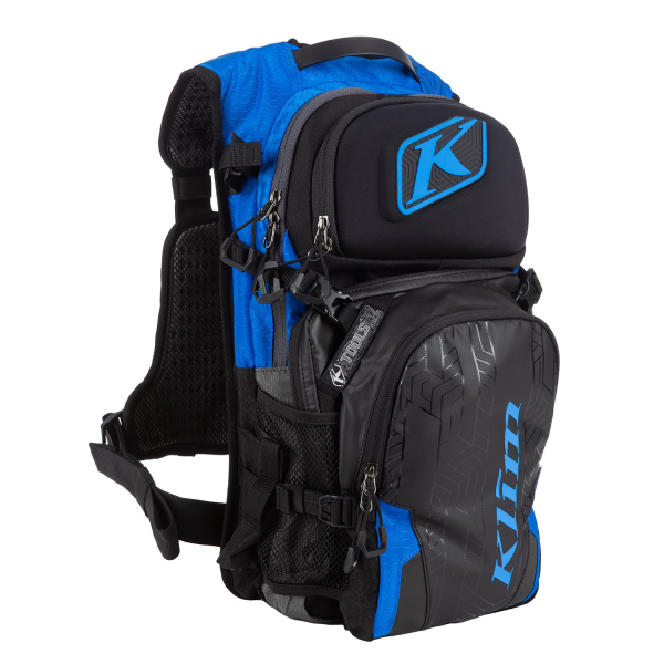 Rucsac Snowmobil Klim Nac Black - Crystal Blue-19