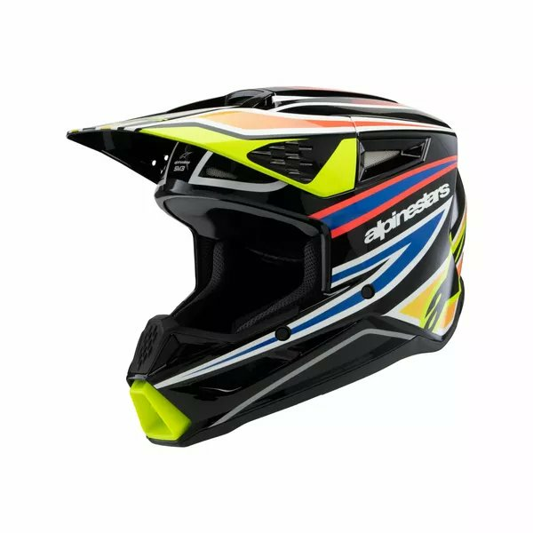 Alpinestars Youth S-m3 Wurx Helmet Black, Blue, Yellow -6bc1bddeee96edfa61515d121cbc9b87.webp