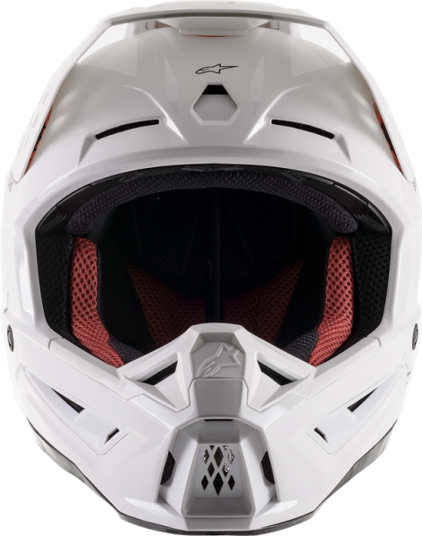 Casca Alpinestars Supertech M5 Solid White Glossy-8