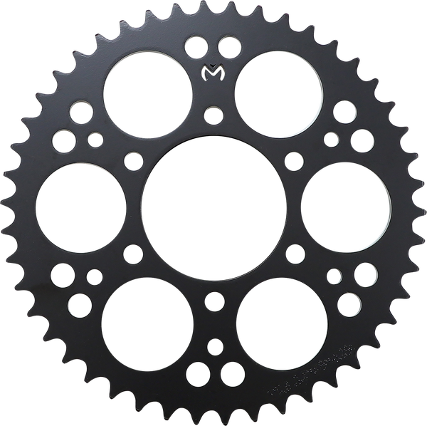 MOOSE RACING Steel Rear Sprocket Black, Zinc Plated -0