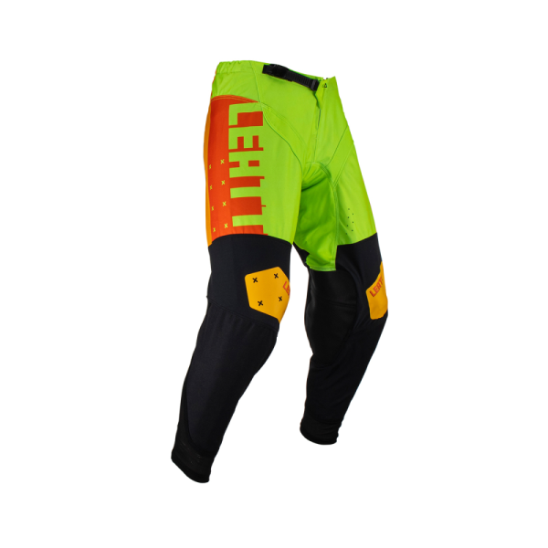 Pantaloni Leatt Moto 4.5 Citrus Orange/Fluo Yellow/Black