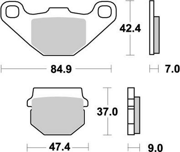 Nitro Brake Pads