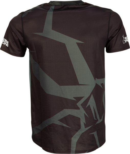 Tricou Moose Racing MTB Green/Black-1