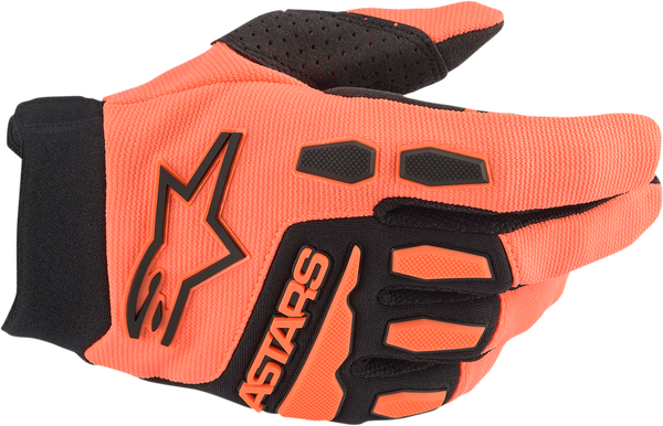 Manusi Copii Alpinestars Full Bore Black/Orange-6df0340ee9c128cf55987194abda1167.webp