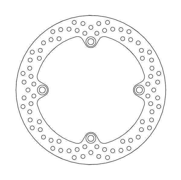 Halo Series Rear Rotor Stainless Steel